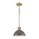 Lyndon One Light Mini Pendant in Gray (45|89007/1)