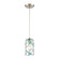 Winter Wind One Light Mini Pendant in Satin Nickel (45|85341/1)