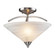 Elysburg Two Light Semi Flush Mount in Satin Nickel (45|7633/2)