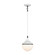 Mid Century Schoolhouse One Light Mini Pendant in Enamel White (45|69294/1)