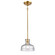 Orinoco One Light Mini Pendant in Satin Brass (45|67925/1)