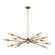 Xenia Ten Light Chandelier in Matte Gold (45|66972/10)