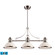 Chadwick LED Linear Chandelier in Polished Nickel (45|66215-3-LED)