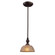 Norwich One Light Mini Pendant in Oiled Bronze (45|66194-1)