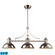 Chadwick LED Linear Chandelier in Polished Nickel (45|66115-3-LED)