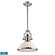 Chadwick LED Pendant in Polished Nickel (45|66113-1-LED)