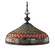 Jewelstone Three Light Chandelier in Classic Bronze (45|611-CB)