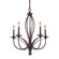 Medford Five Light Chandelier in Oiled Bronze (45|61032-5)