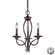 Medford Three Light Chandelier in Oiled Bronze (45|61031-3-LA)