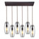 Menlow Park Six Light Pendant in Oiled Bronze (45|60044-6RC)