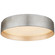 Shaw LED Flush Mount in Burnished Silver Leaf (268|S 4043BSL)