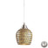 Fusion One Light Mini Pendant in Satin Nickel (45|528-1GLD-LA)