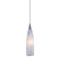 Lungo One Light Mini Pendant in Satin Nickel (45|501-1SW)