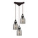 Danica Three Light Pendant in Oil Rubbed Bronze (45|46009/3)