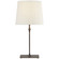 dauphine One Light Bedside Lamp in Aged Iron (268|S 3400AI-L)