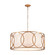 Ringlets Six Light Chandelier in Matte Gold (45|33426/6)