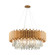 Seneca Falls Eight Light Chandelier in Matte Gold (45|33216/8)