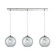 Watersphere Three Light Pendant in Polished Chrome (45|31380/3LP-CLR)