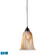 Granite LED Mini Pendant in Satin Nickel (45|31138/1-LED)