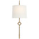 Cranston One Light Wall Sconce in Gilded Iron (268|S 2406GI-L)