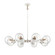 Boudreaux Eight Light Chandelier in Matte White (45|24439/8)