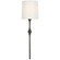 dauphine One Light Wall Sconce in Aged Iron (268|S 2401AI-L)