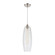 Liz One Light Mini Pendant in Satin Nickel (45|21192/1)