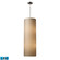 Fabric Cylinders LED Mini Pendant in Satin Nickel (45|20160/4-LED)