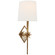 Etoile One Light Wall Sconce in Gilded Iron (268|S 2320GI-L)