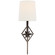 Etoile One Light Wall Sconce in Aged Iron (268|S 2320AI-L)