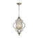 Gabrielle Three Light Chandelier in Aged Silver (45|16270/3)