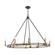 Talia Eight Light Linear Chandelier in Oil Rubbed Bronze (45|15607/8)