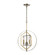 Geosphere Three Light Chandelier in Polished Nickel (45|12262/3)