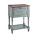 Hartford Accent Table in Aged Blue (45|12030)