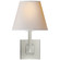 Architectural One Light Wall Sconce in Polished Nickel (268|S 20PN-NPS)