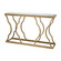 Metal Cloud Console Table in Antique Gold Leaf (45|114-116)