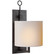 Aspen One Light Wall Sconce in Blackened Rust (268|S 2030BR-NP)