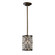 Amherst One Light Mini Pendant in Antique Bronze (45|11285/1)