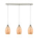 Capri Three Light Pendant in Satin Nickel (45|10443/3LP)