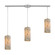 Capri Three Light Pendant in Satin Nickel (45|10442/3L)