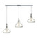 Orbital Three Light Pendant in Polished Chrome (45|10422/3L)