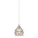 Kersey One Light Mini Pendant in Satin Nickel (45|10342/1)