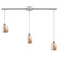 Capri Three Light Pendant in Satin Nickel (45|10141/3L)