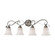 Brighton Four Light Vanity in Brushed Nickel (45|1004BB/20)