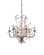 Crystal Bud Six Light Chandelier in Cupertino (142|9882)