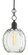 Aquaterra One Light Pendant in Clear/Old Iron (142|9514)