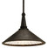 Manuscript One Light Pendant in Molé Black/Antique Mirror (142|9056)