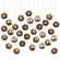 Pathos 30 Light Pendant in Charcoal/Antique Silver/Antique Gold/Silver (142|9000-1017)