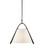 Frey One Light Pendant in Satin Black/Off-White (142|9000-0951)