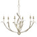 Menefee Six Light Chandelier in Silver Granello (142|9000-0931)